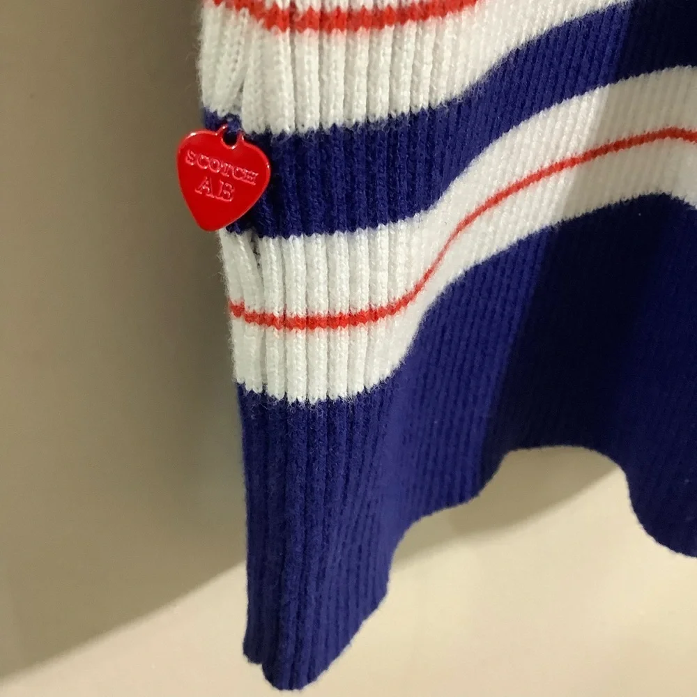 Scotch & Soda Striped Knit Pullover
